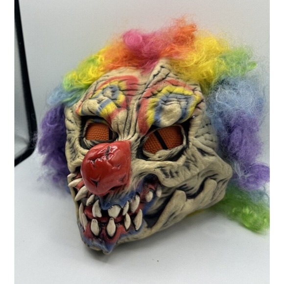 Be Something Studio Vintage "The Clown" Mask 1991 B.S.S. By B.Y. Made In USA - Picture 4 of 4